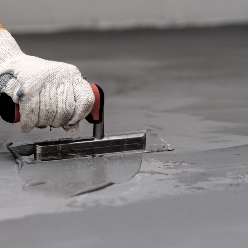 Microcement påført på gulv i Fjenneslev, Sorø, Ringsted og omegn